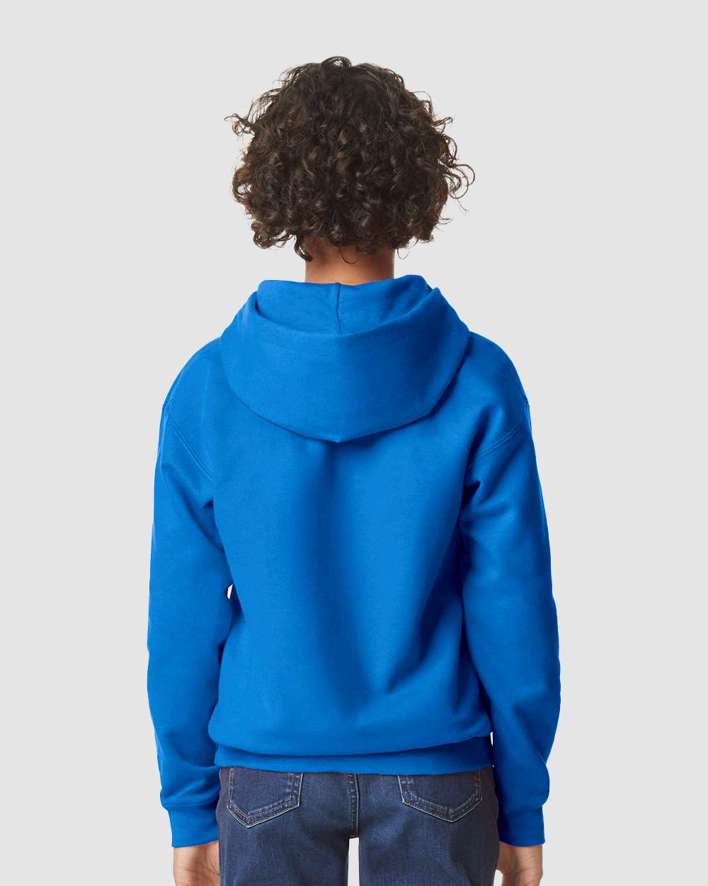 Gildan-SF500B-Softstyle® Youth Midweight Hooded Sweatshirt - Image 67