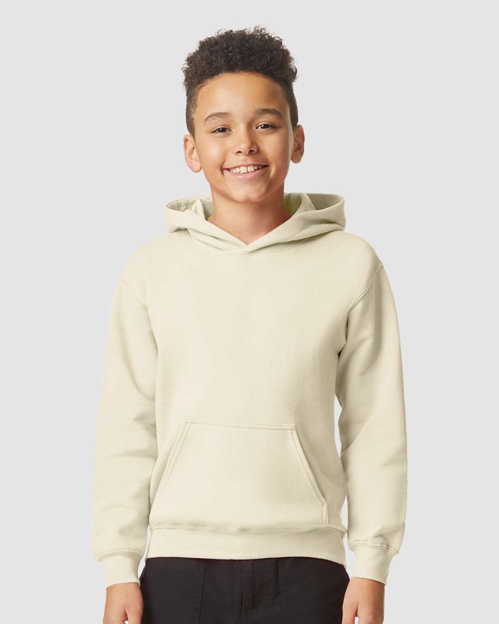Gildan-SF500B-Softstyle® Youth Midweight Hooded Sweatshirt - Image 71