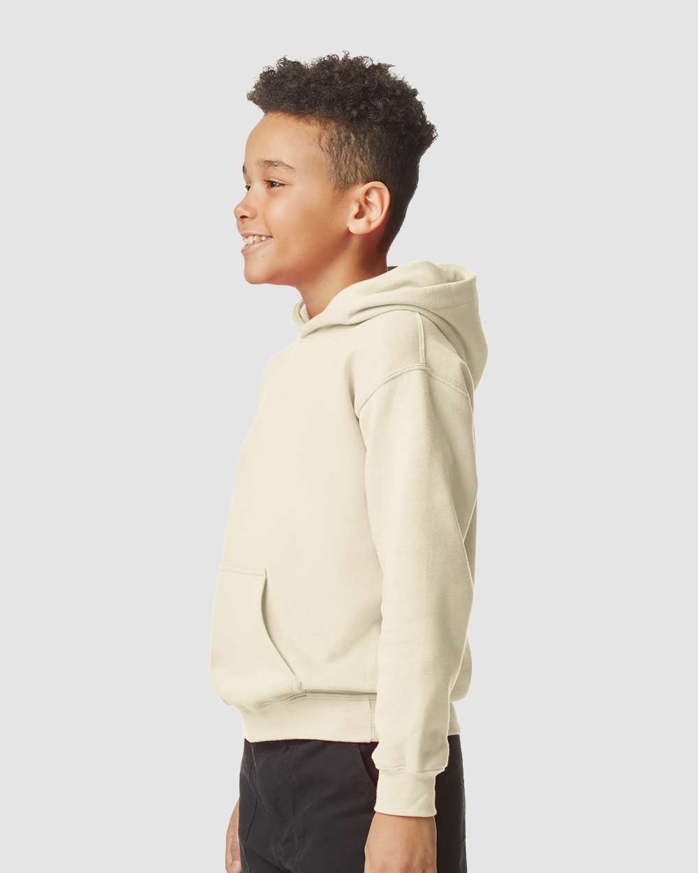 Gildan-SF500B-Softstyle® Youth Midweight Hooded Sweatshirt - Image 72