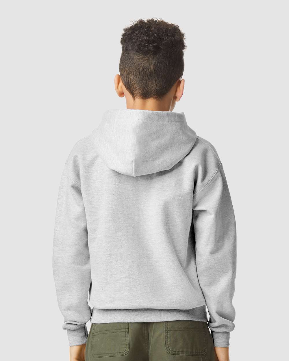 Gildan-SF500B-Softstyle® Youth Midweight Hooded Sweatshirt - Image 79