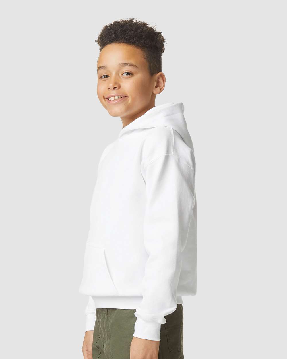 Gildan-SF500B-Softstyle® Youth Midweight Hooded Sweatshirt - Image 90