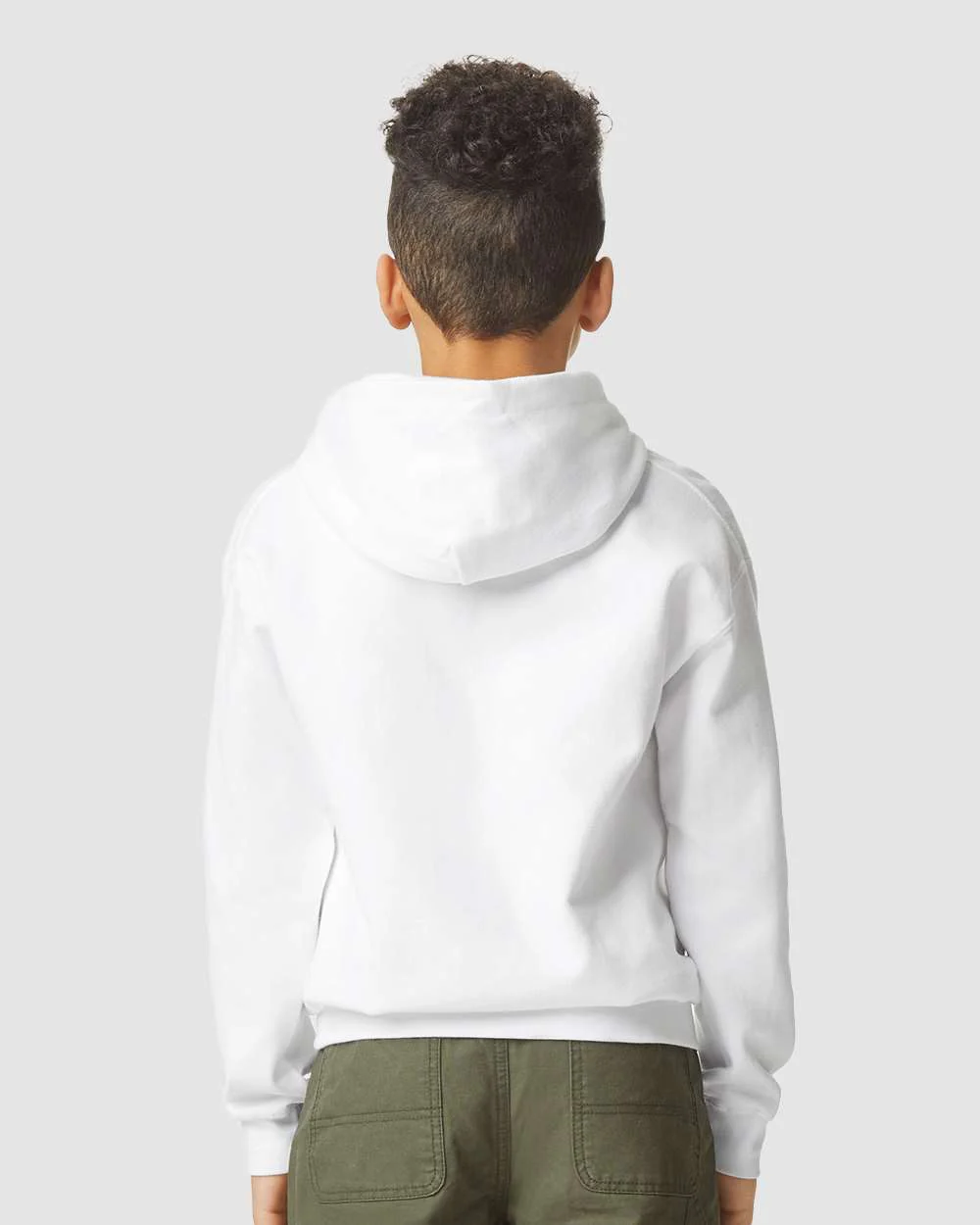 Gildan-SF500B-Softstyle® Youth Midweight Hooded Sweatshirt - Image 91