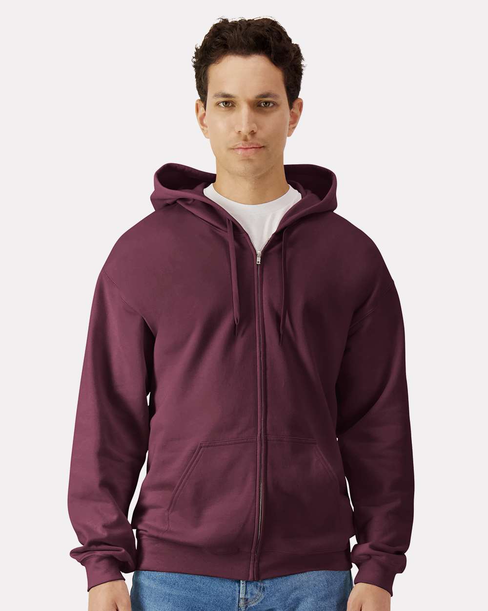 Gildan-SF600-Softstyle® Full-Zip Hooded Sweatshirt - Image 23