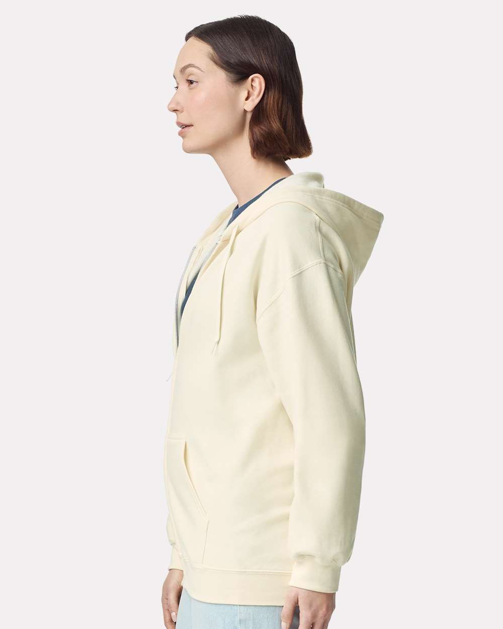 Gildan-SF600-Softstyle® Full-Zip Hooded Sweatshirt - Image 42