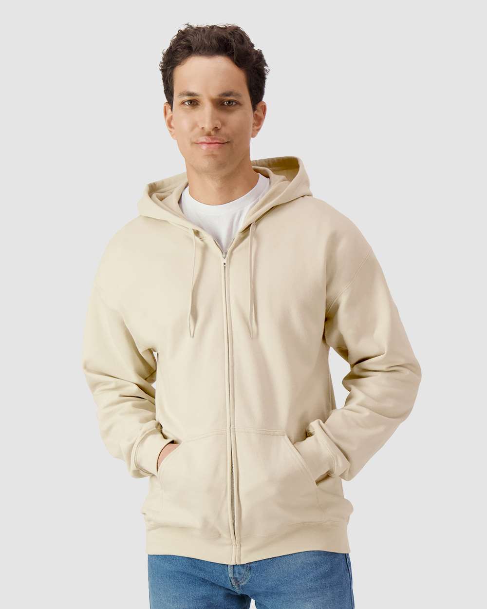 Gildan-SF600-Softstyle® Full-Zip Hooded Sweatshirt - Image 59