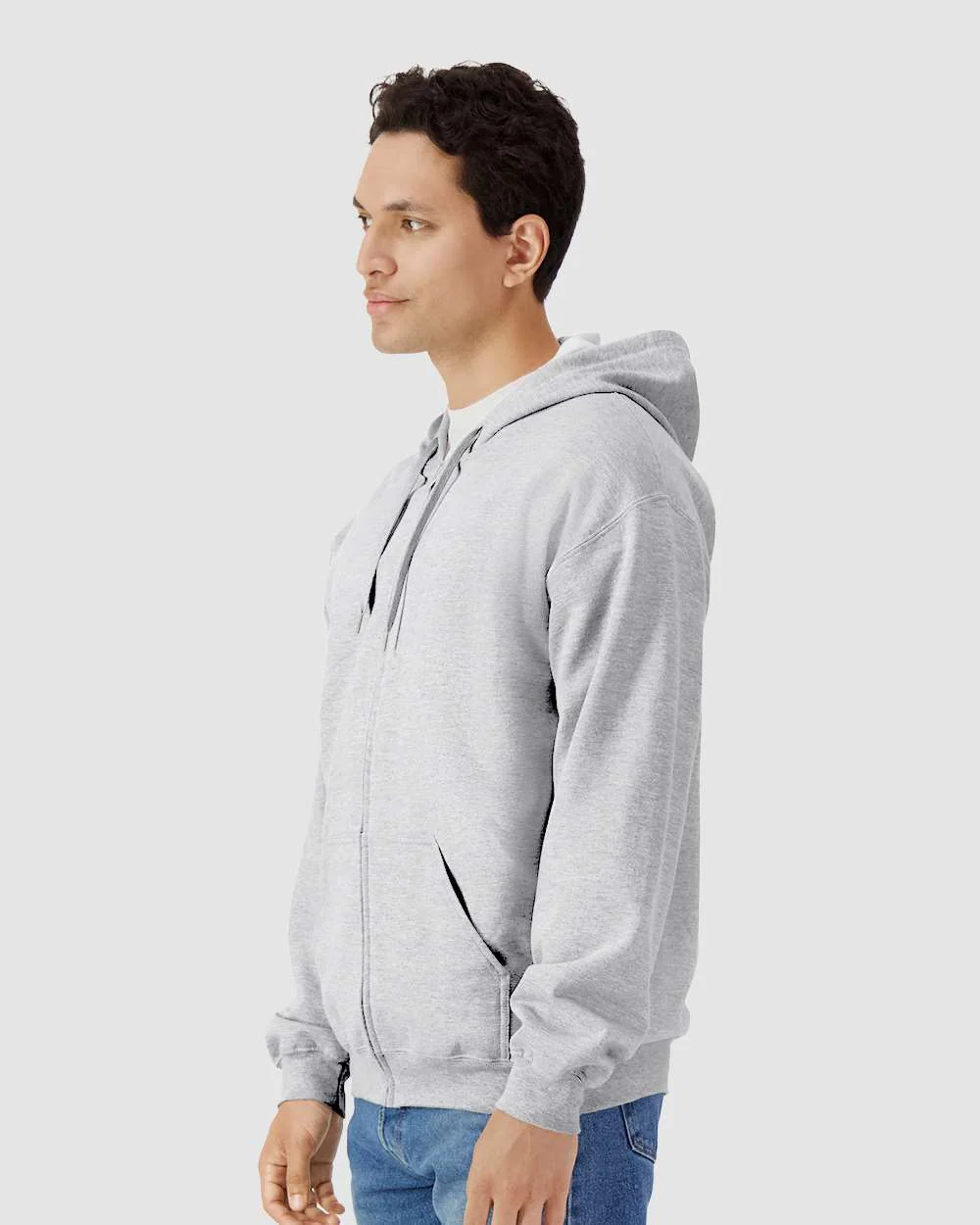 Gildan-SF600-Softstyle® Full-Zip Hooded Sweatshirt - Image 66