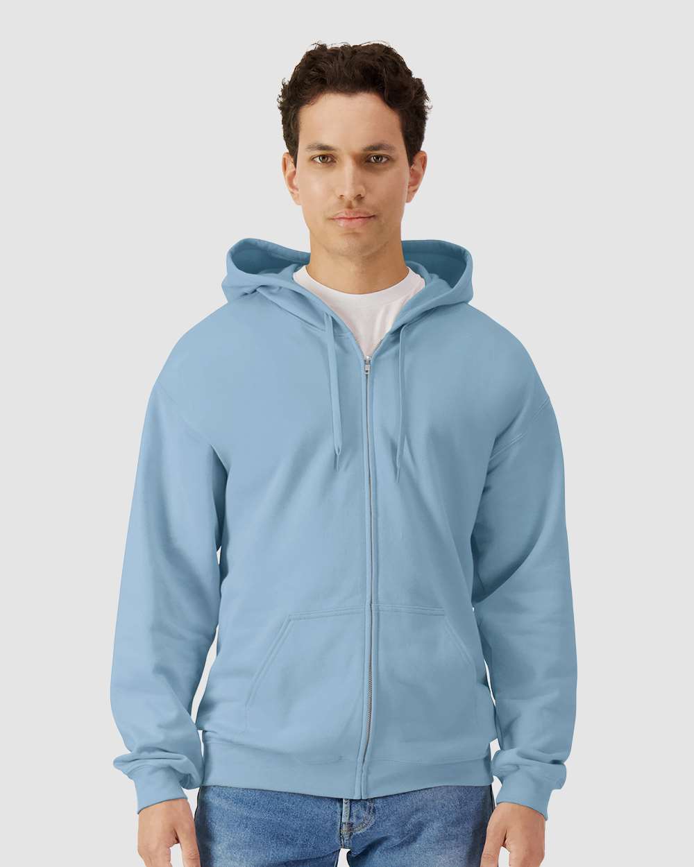 Gildan-SF600-Softstyle® Full-Zip Hooded Sweatshirt - Image 71