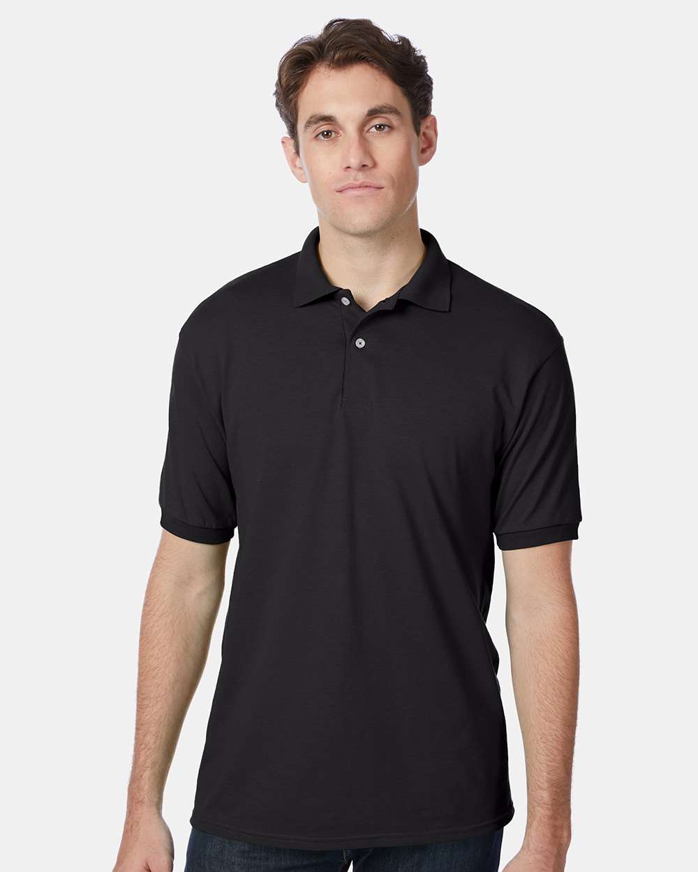 Hanes-054X-Ecosmart® Jersey Polo - Image 11