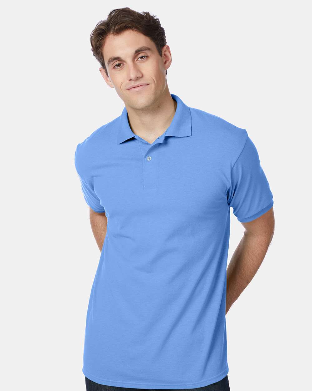 Hanes-054X-Ecosmart® Jersey Polo - Image 17