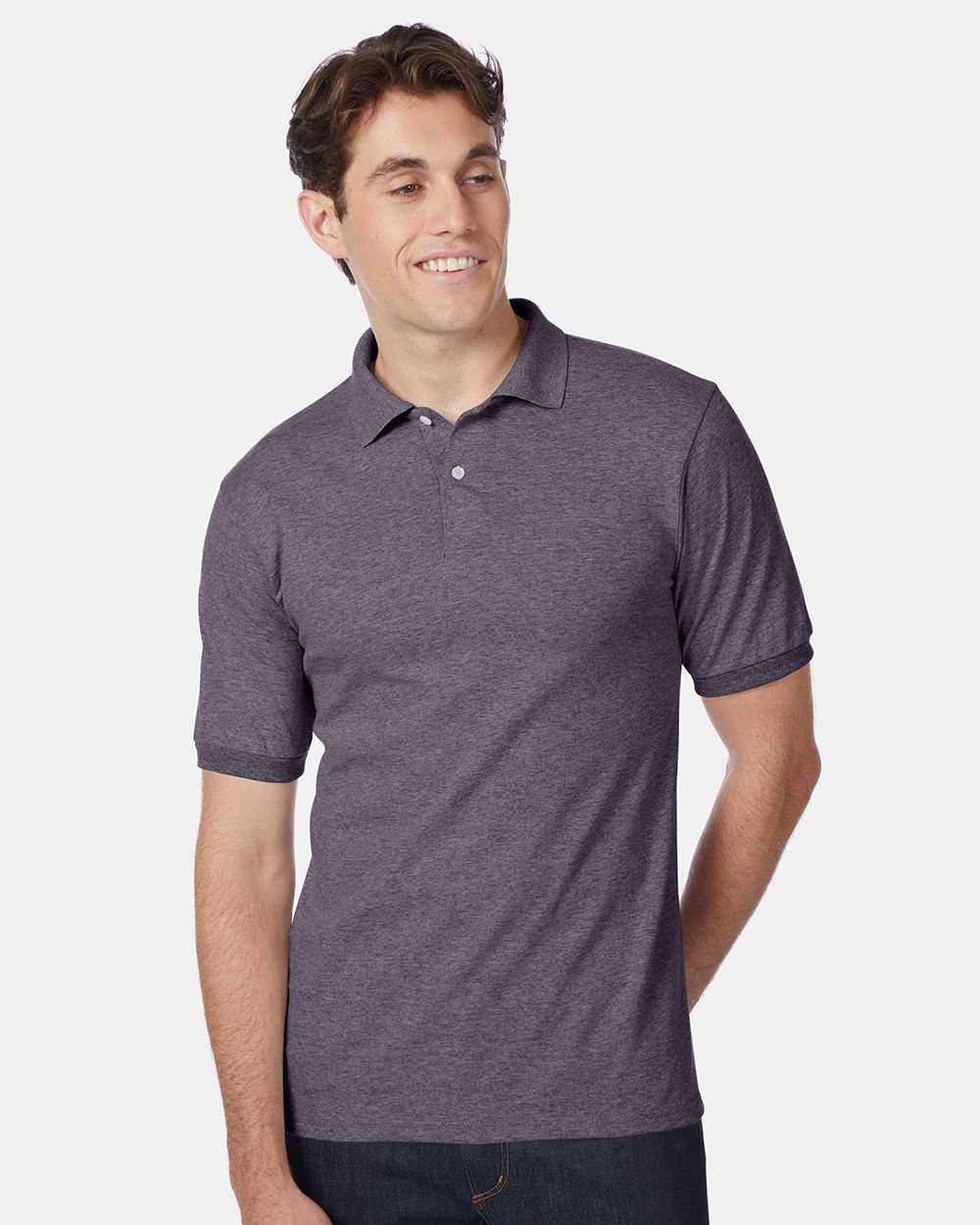 Hanes-054X-Ecosmart® Jersey Polo - Image 23