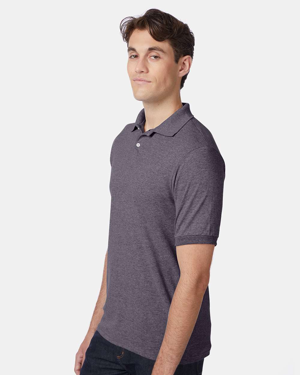 Hanes-054X-Ecosmart® Jersey Polo - Image 24