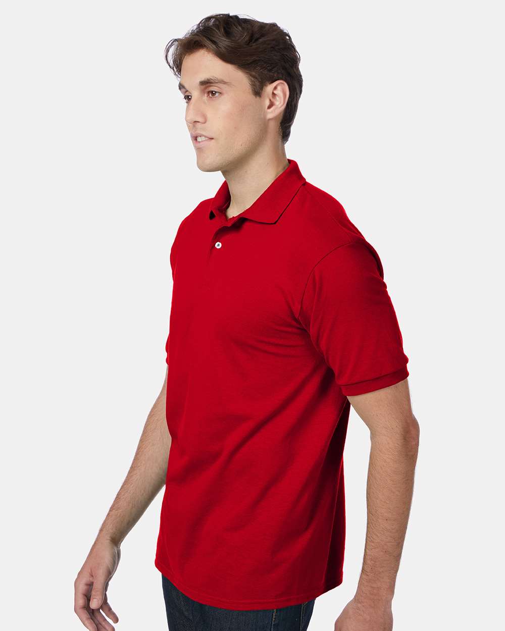 Hanes-054X-Ecosmart® Jersey Polo - Image 36