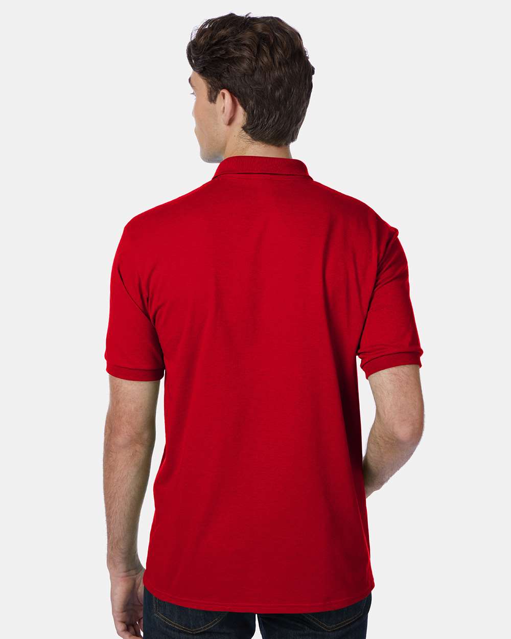 Hanes-054X-Ecosmart® Jersey Polo - Image 37