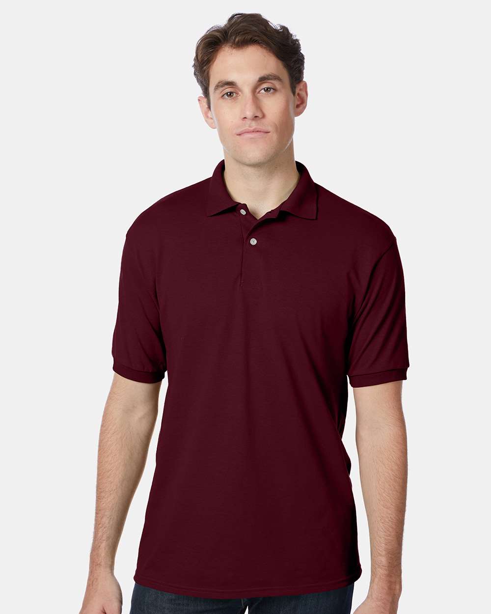 Hanes-054X-Ecosmart® Jersey Polo - Image 62