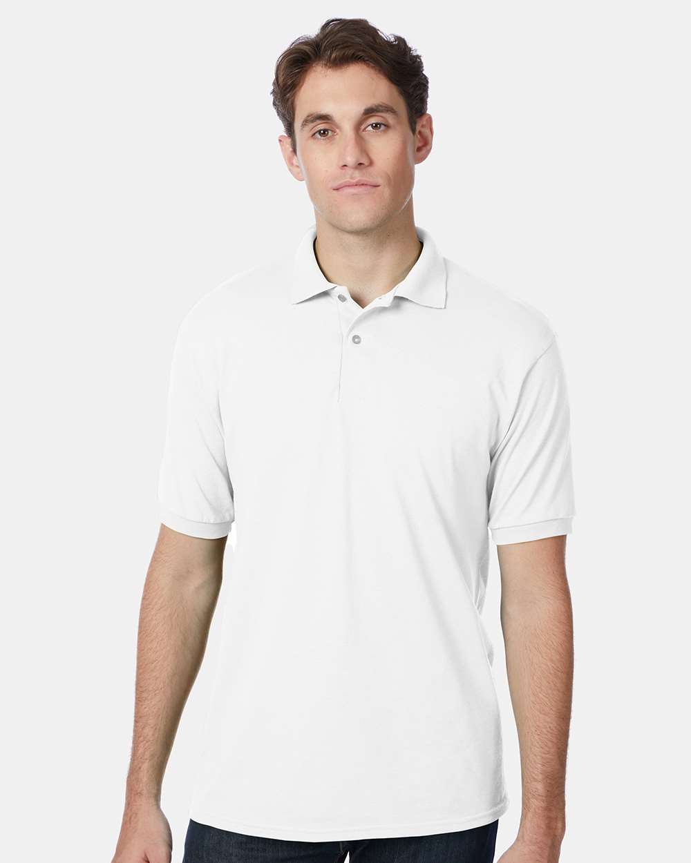 Hanes-054X-Ecosmart® Jersey Polo - Image 86