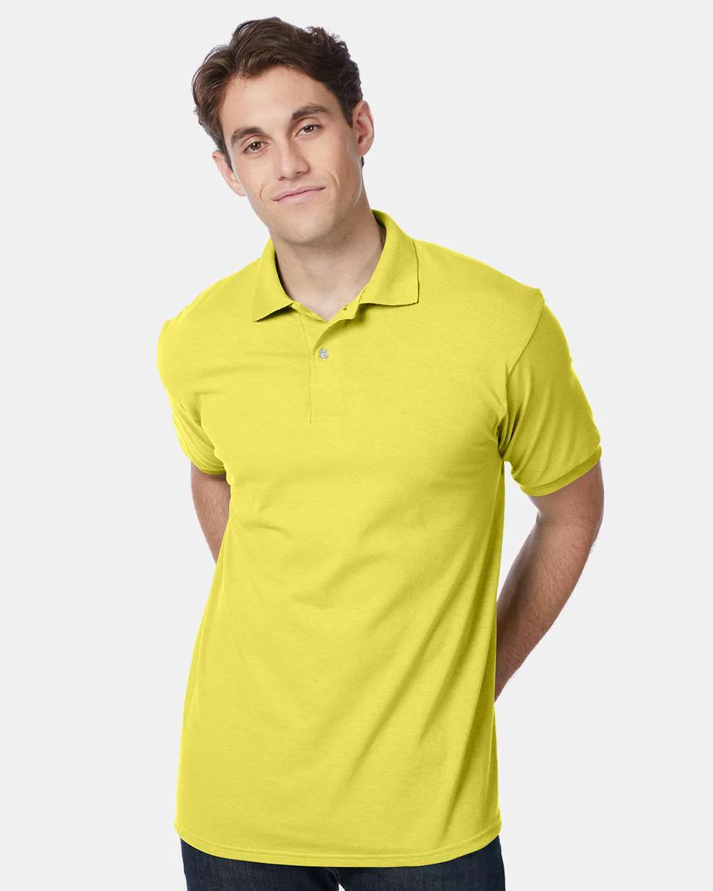 Hanes-054X-Ecosmart® Jersey Polo - Image 90