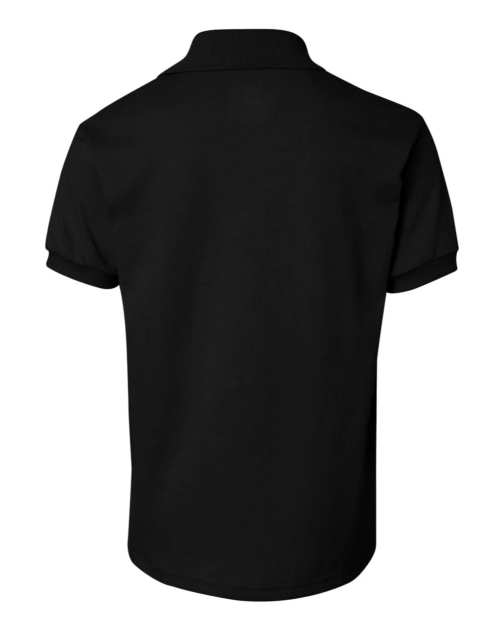 Hanes-054Y-Youth Ecosmart® Jersey Polo - Image 2