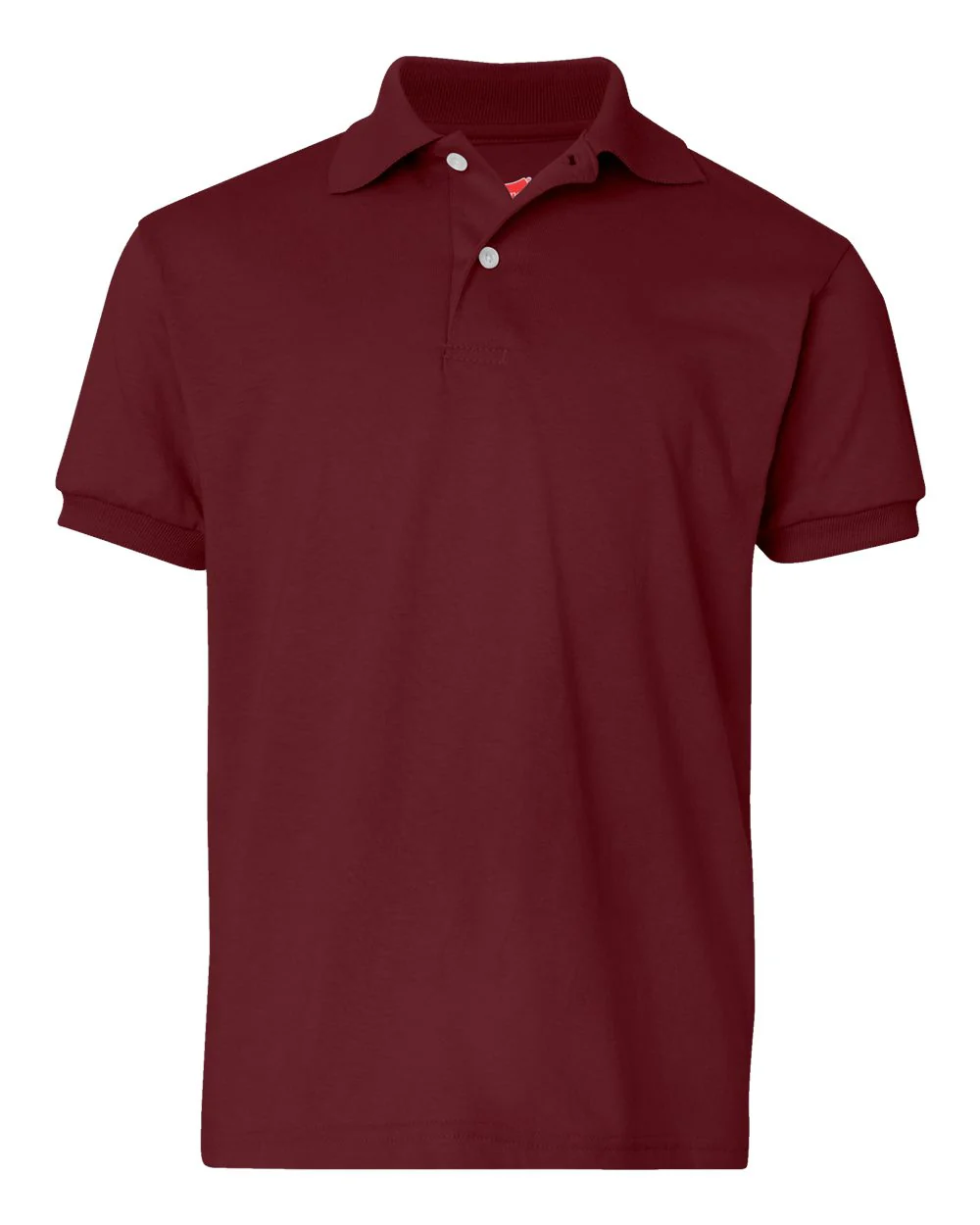 Hanes-054Y-Youth Ecosmart® Jersey Polo - Image 32