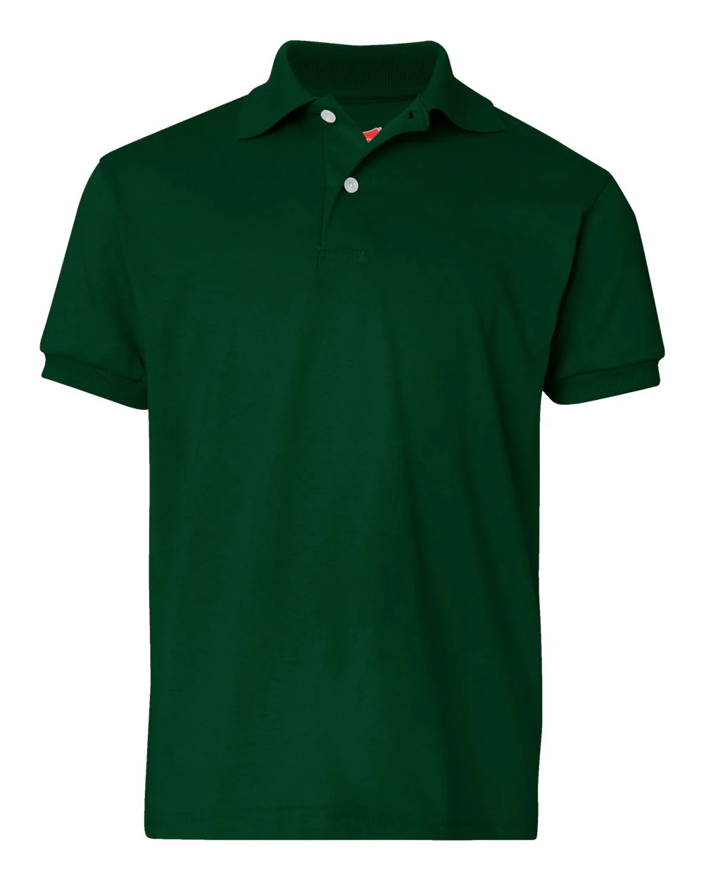 Hanes-054Y-Youth Ecosmart® Jersey Polo - Image 8