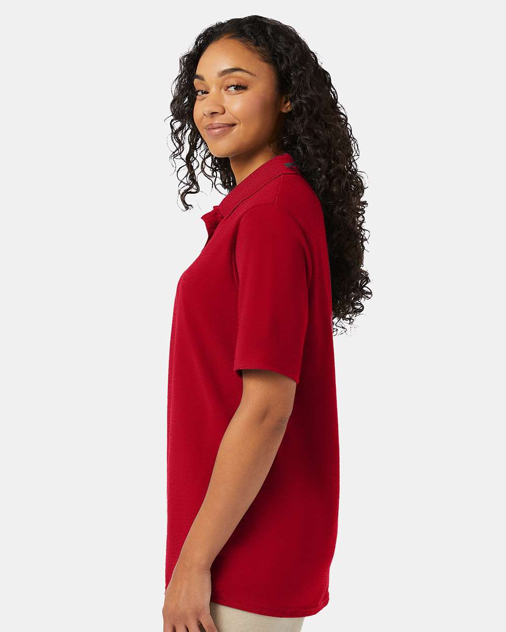 Hanes-055P-Piqué Polo - Image 18