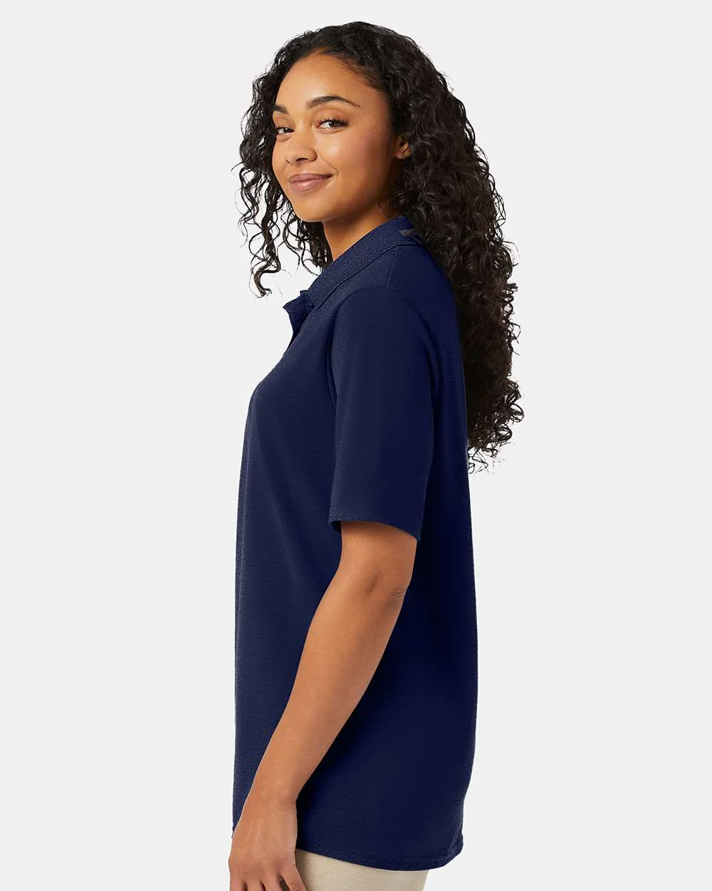 Hanes-055P-Piqué Polo - Image 27