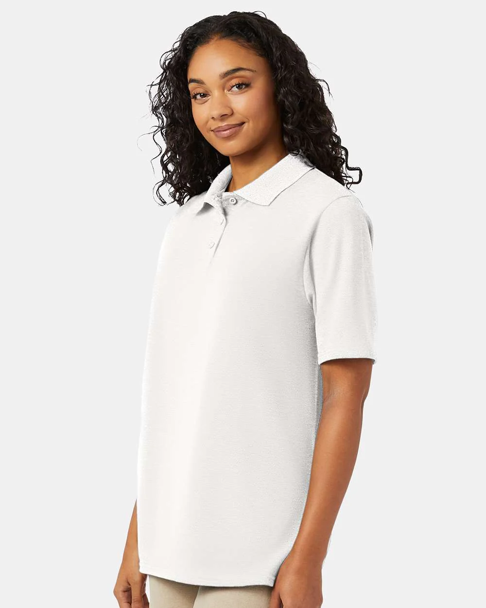 Hanes-055P-Piqué Polo - Image 33