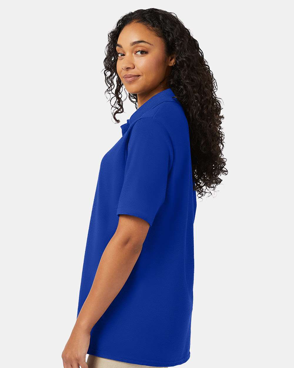 Hanes-055P-Piqué Polo - Image 39