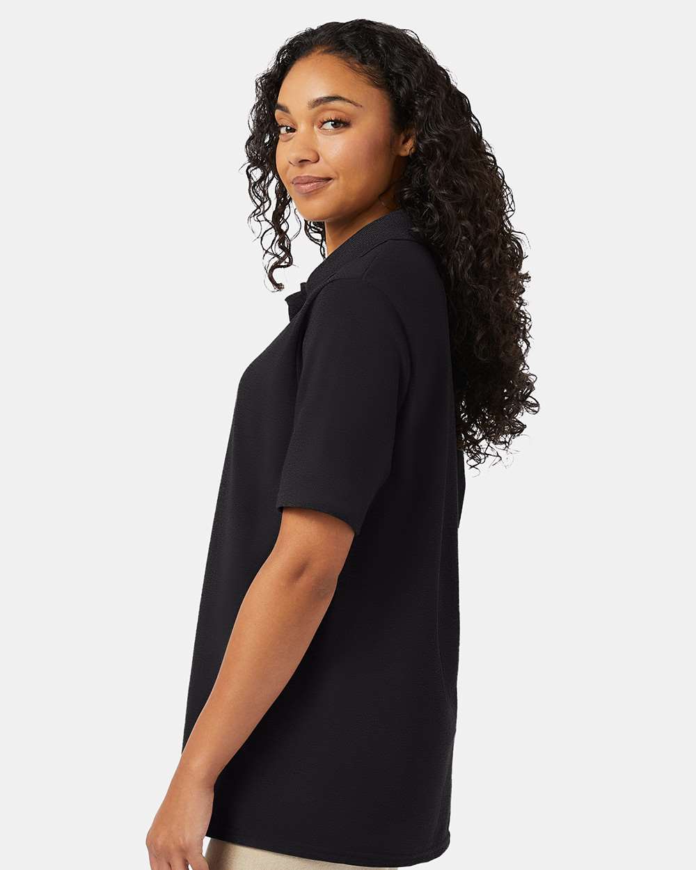 Hanes-055P-Piqué Polo - Image 5