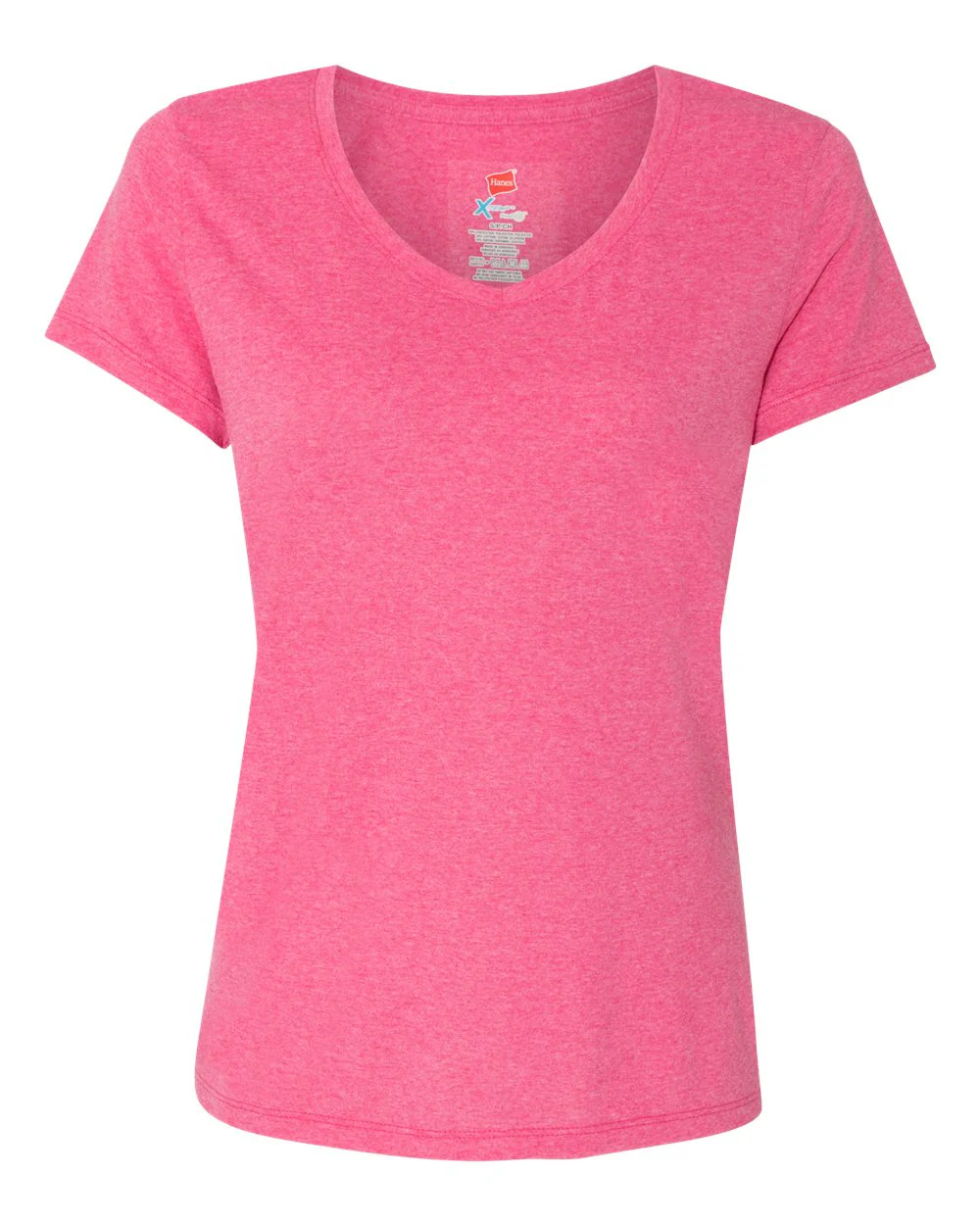 Hanes-42VT-Perfect-T Women’s Triblend V-Neck T-Shirt - Image 12