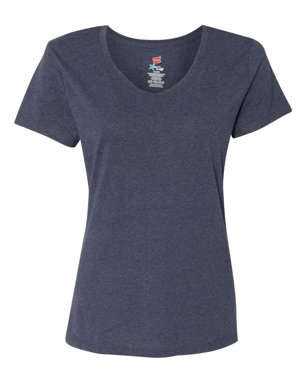 Hanes-42VT-Perfect-T Women’s Triblend V-Neck T-Shirt - Image 18
