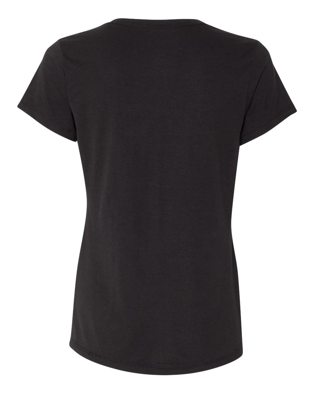 Hanes-42VT-Perfect-T Women’s Triblend V-Neck T-Shirt - Image 2
