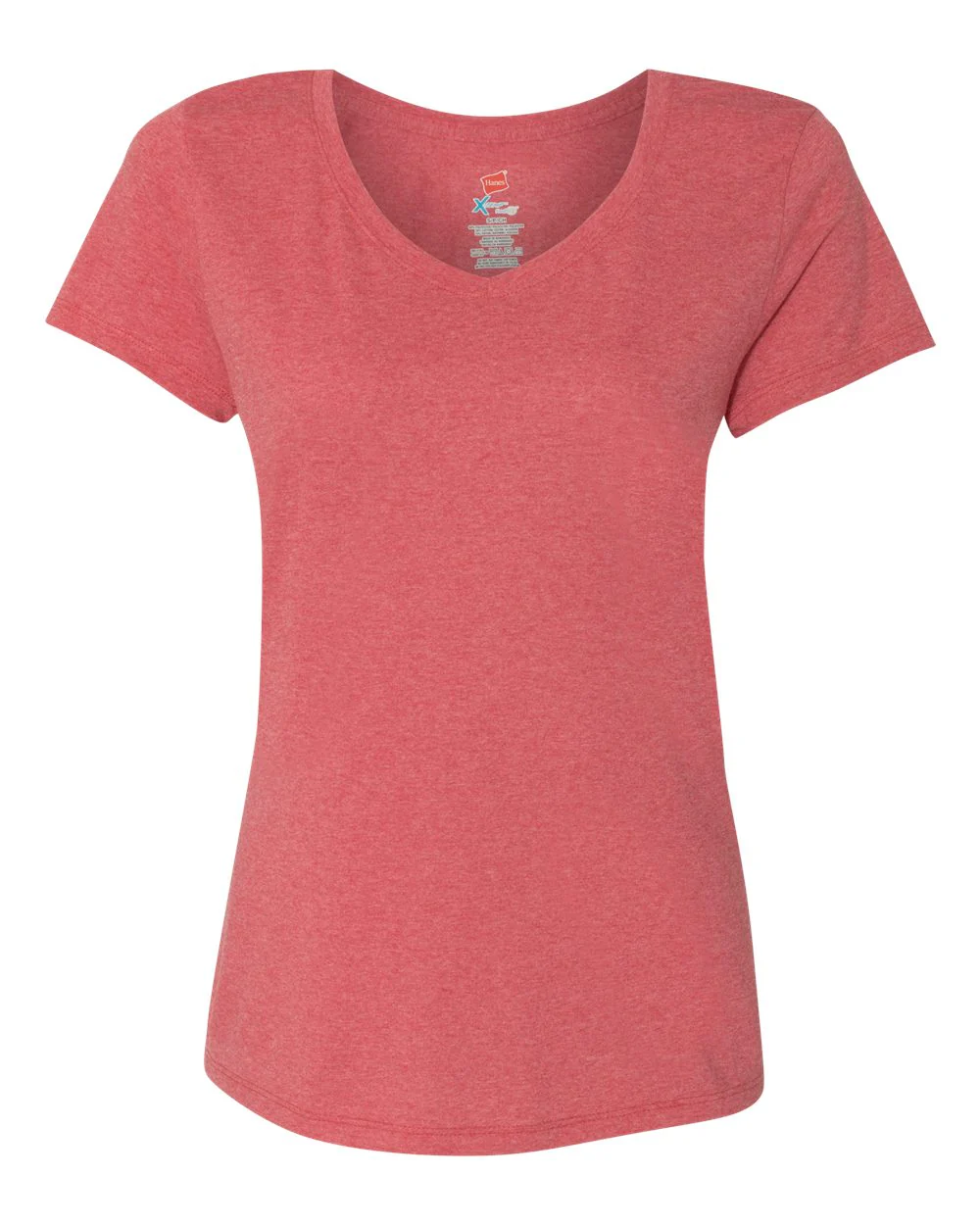 Hanes-42VT-Perfect-T Women’s Triblend V-Neck T-Shirt - Image 24