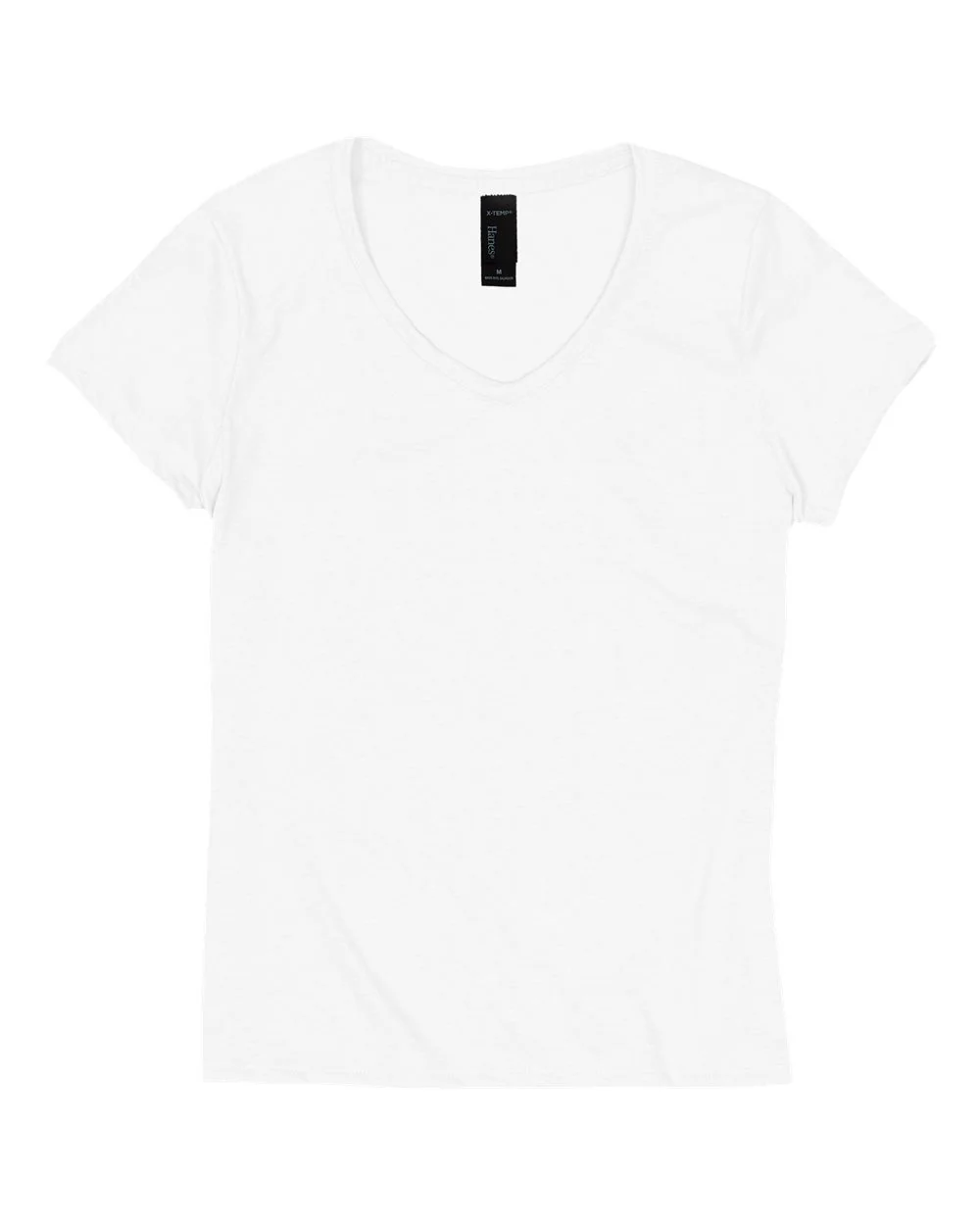 Hanes-42VT-Perfect-T Women’s Triblend V-Neck T-Shirt - Image 8