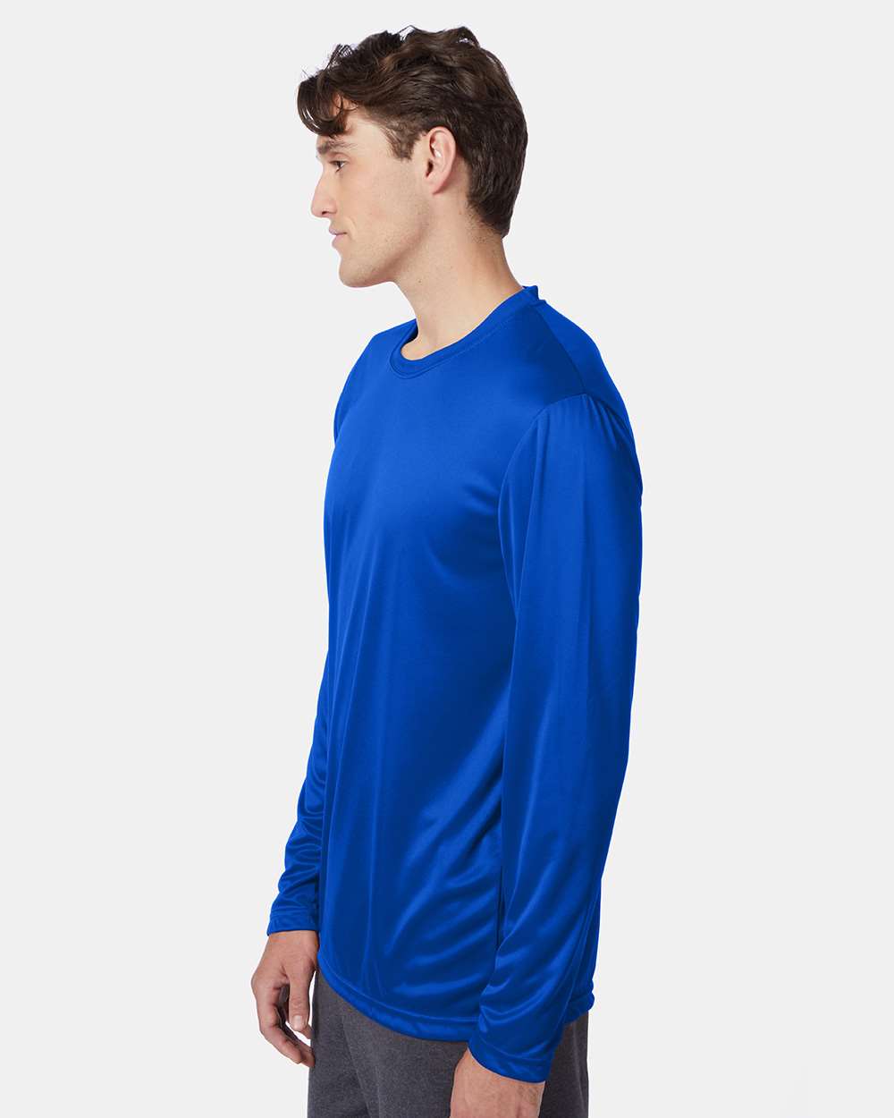 Hanes-482L-Cool DRI® Long Sleeve Performance T-Shirt - Image 15