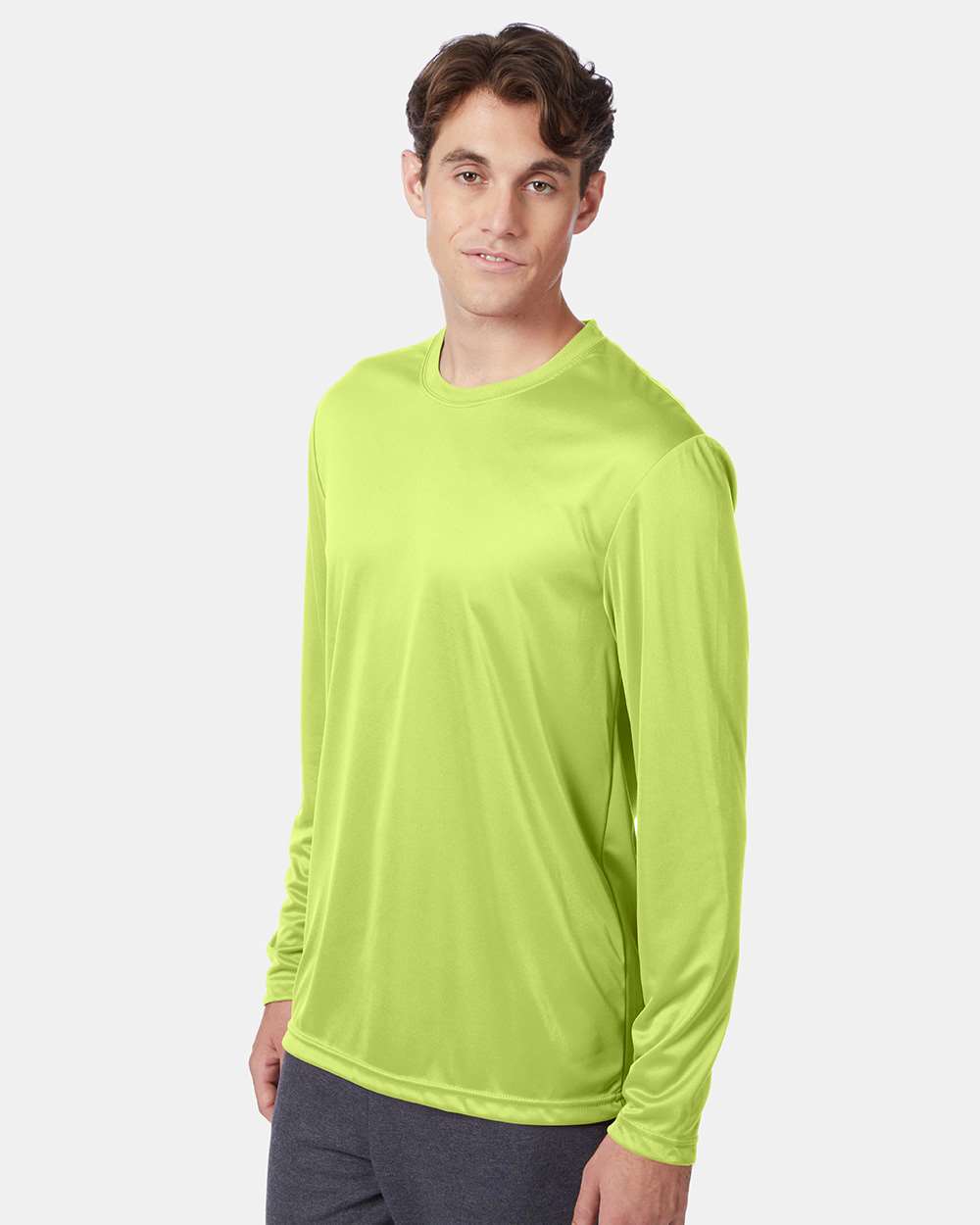 Hanes-482L-Cool DRI® Long Sleeve Performance T-Shirt - Image 31