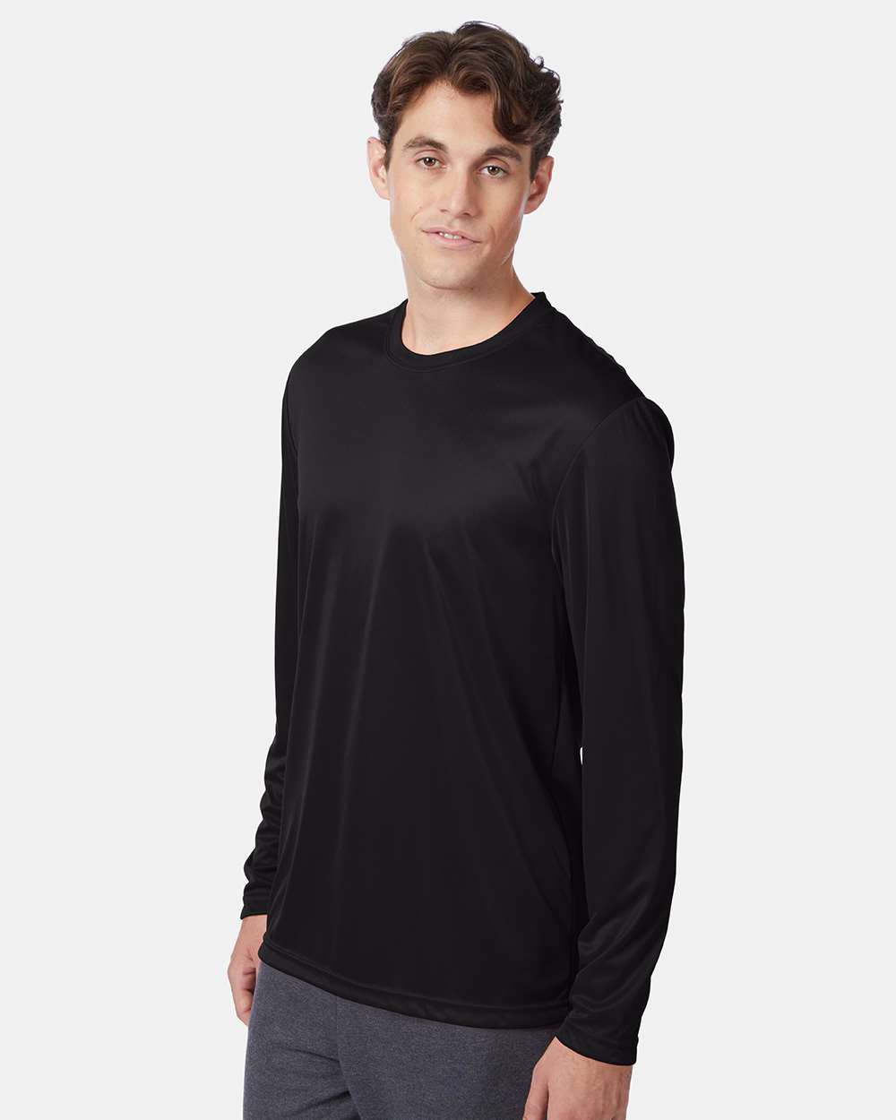 Hanes-482L-Cool DRI® Long Sleeve Performance T-Shirt - Image 5