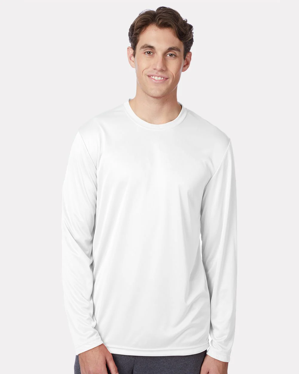 Hanes-482L-Cool DRI® Long Sleeve Performance T-Shirt - Image 7