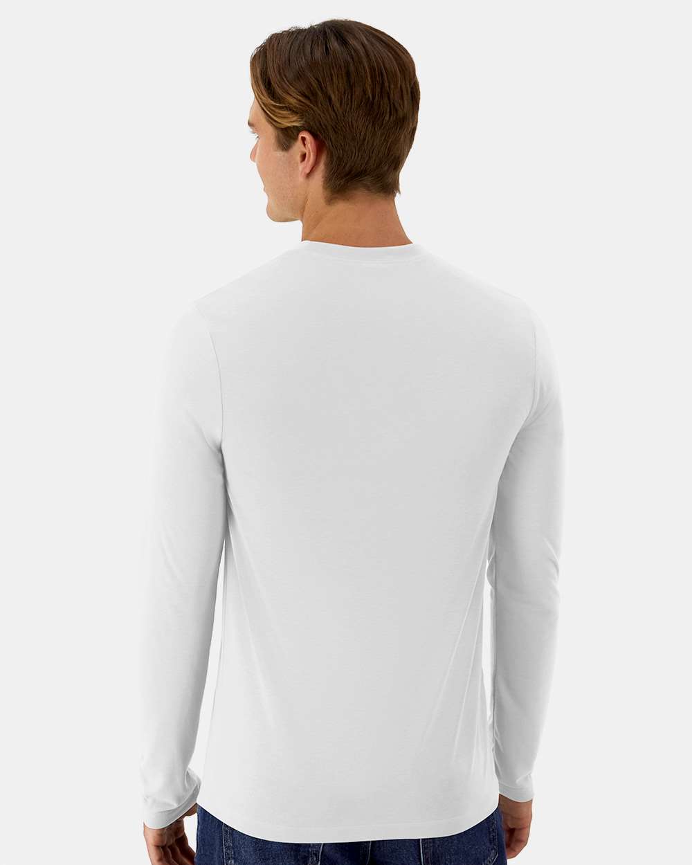 Hanes-484L-Cool DRI® Cotton Touch Long Sleeve T-Shirt - Image 16