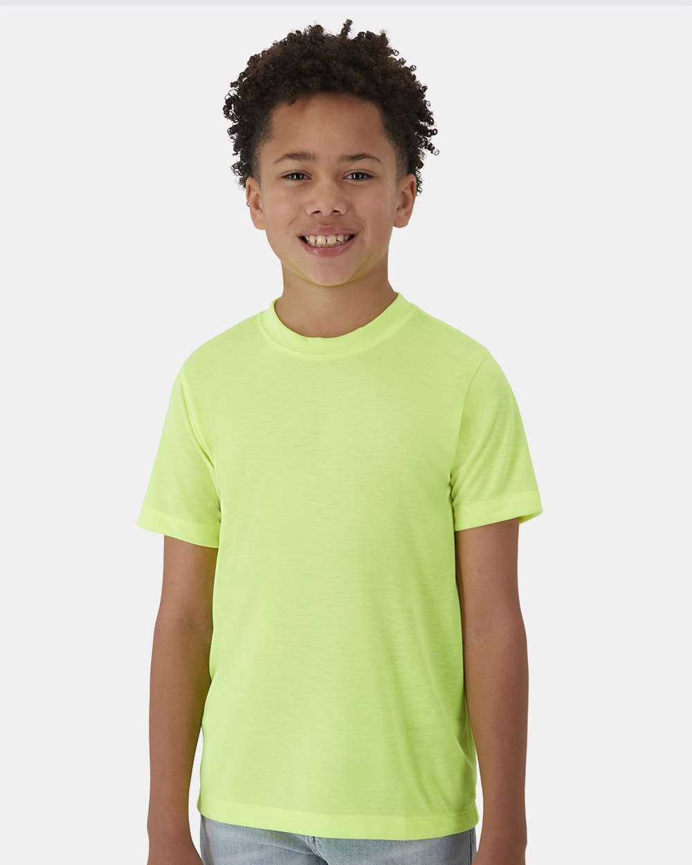 Hanes-484Y-Cool DRI® Youth Cotton Touch T-Shirt - Image 11