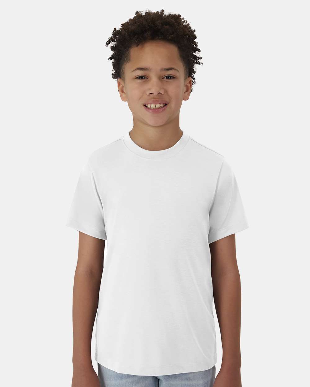 Hanes-484Y-Cool DRI® Youth Cotton Touch T-Shirt - Image 14