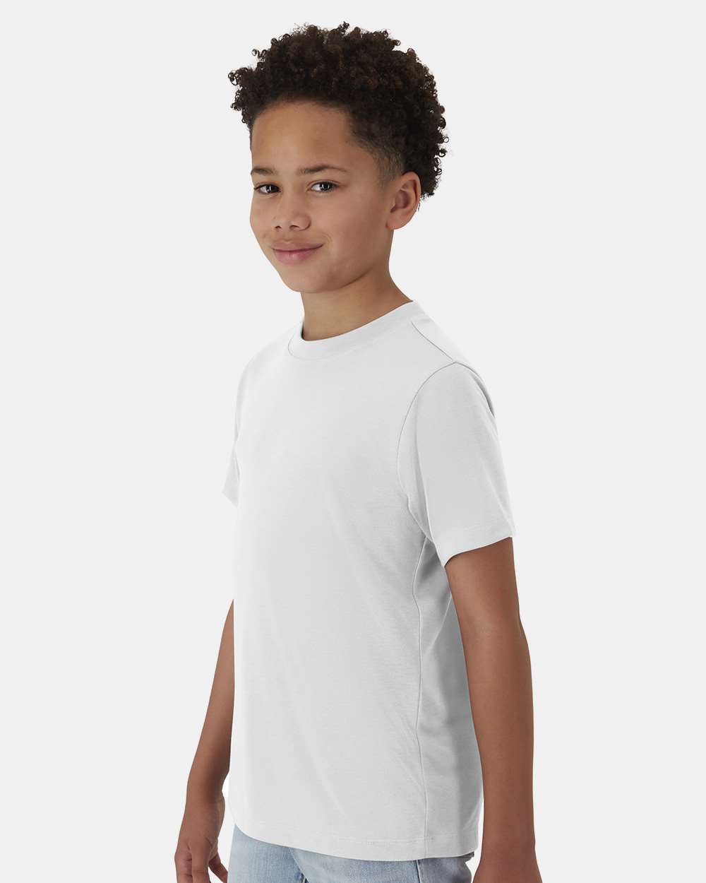 Hanes-484Y-Cool DRI® Youth Cotton Touch T-Shirt - Image 15