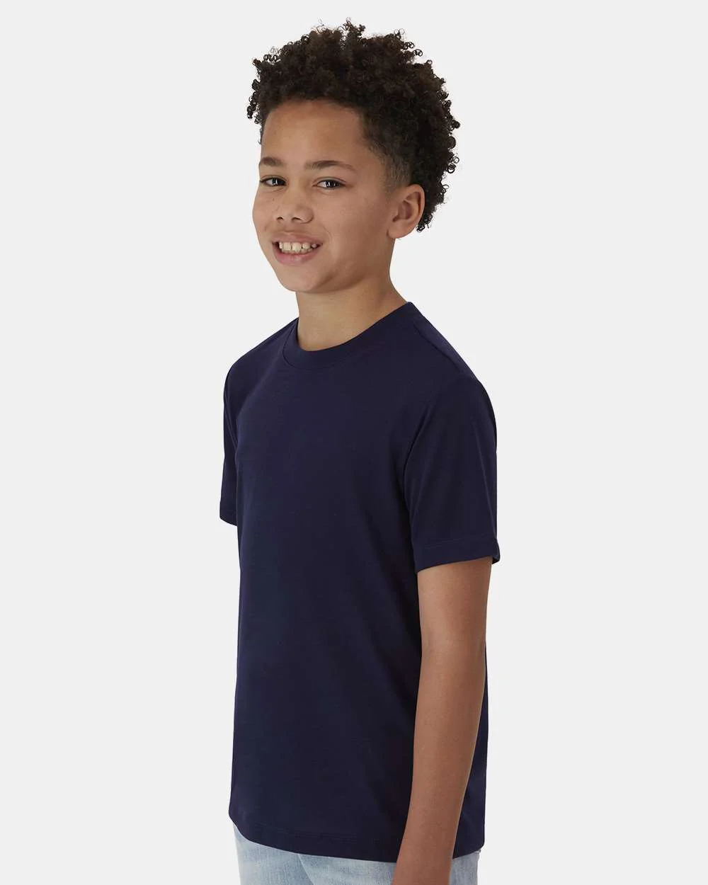 Hanes-484Y-Cool DRI® Youth Cotton Touch T-Shirt - Image 2