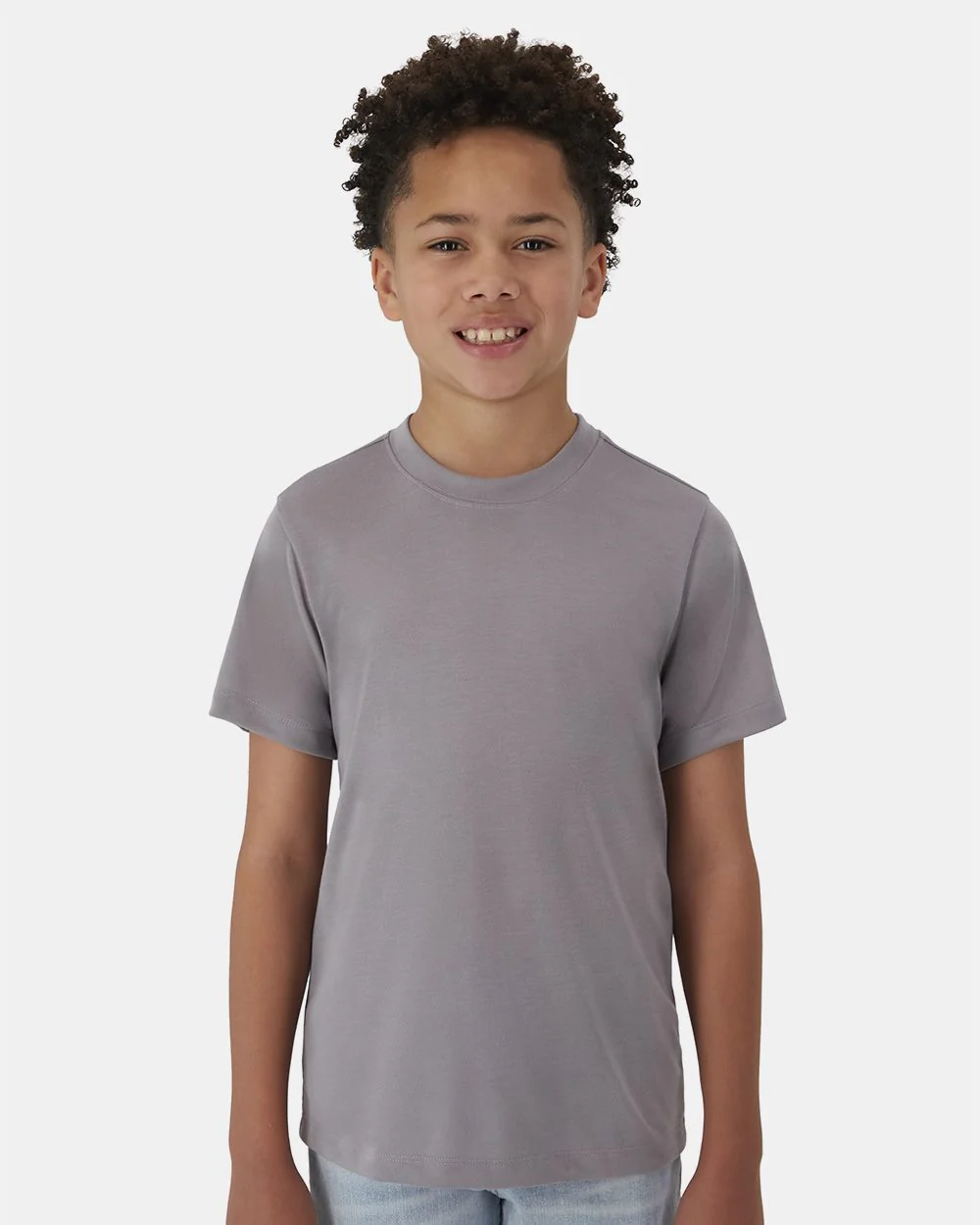 Hanes-484Y-Cool DRI® Youth Cotton Touch T-Shirt - Image 4