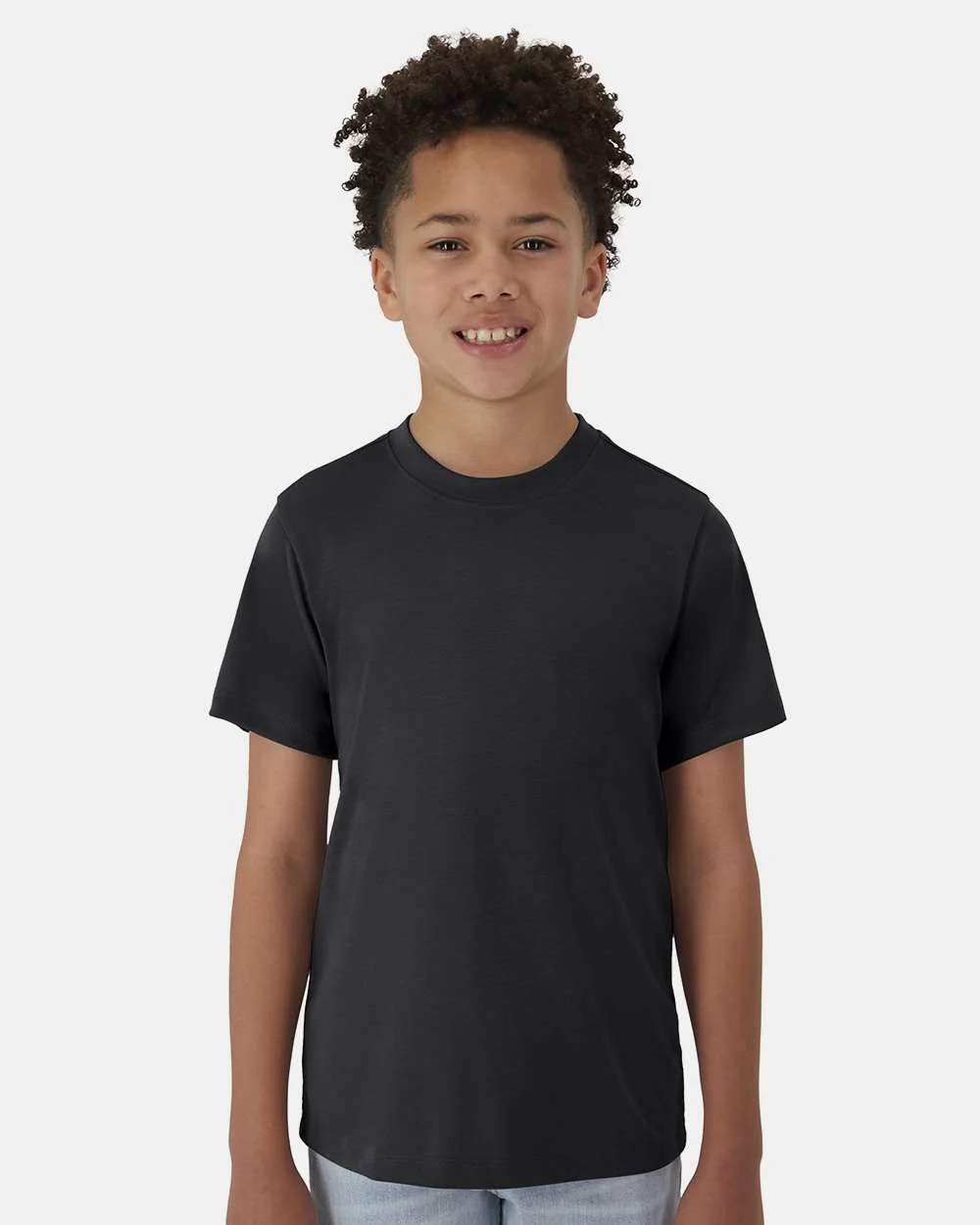Hanes-484Y-Cool DRI® Youth Cotton Touch T-Shirt - Image 5