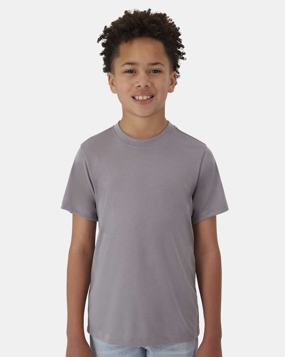 Hanes-484Y-Cool DRI® Youth Cotton Touch T-Shirt - Image 8