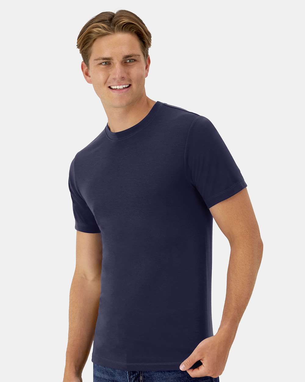 Hanes-4873-Cool DRI® Cotton Touch T-Shirt - Image 2