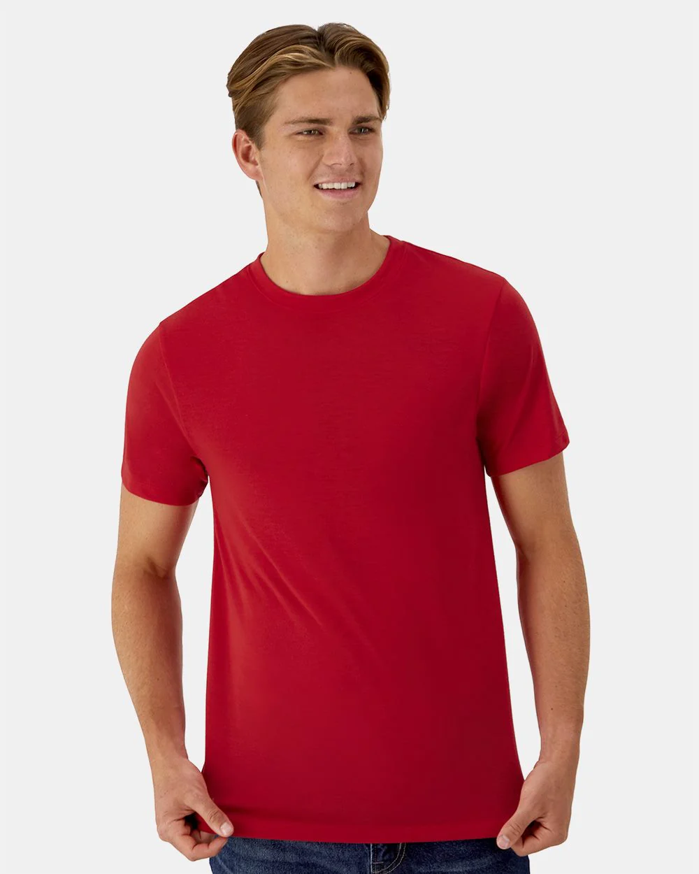 Hanes-4873-Cool DRI® Cotton Touch T-Shirt - Image 4
