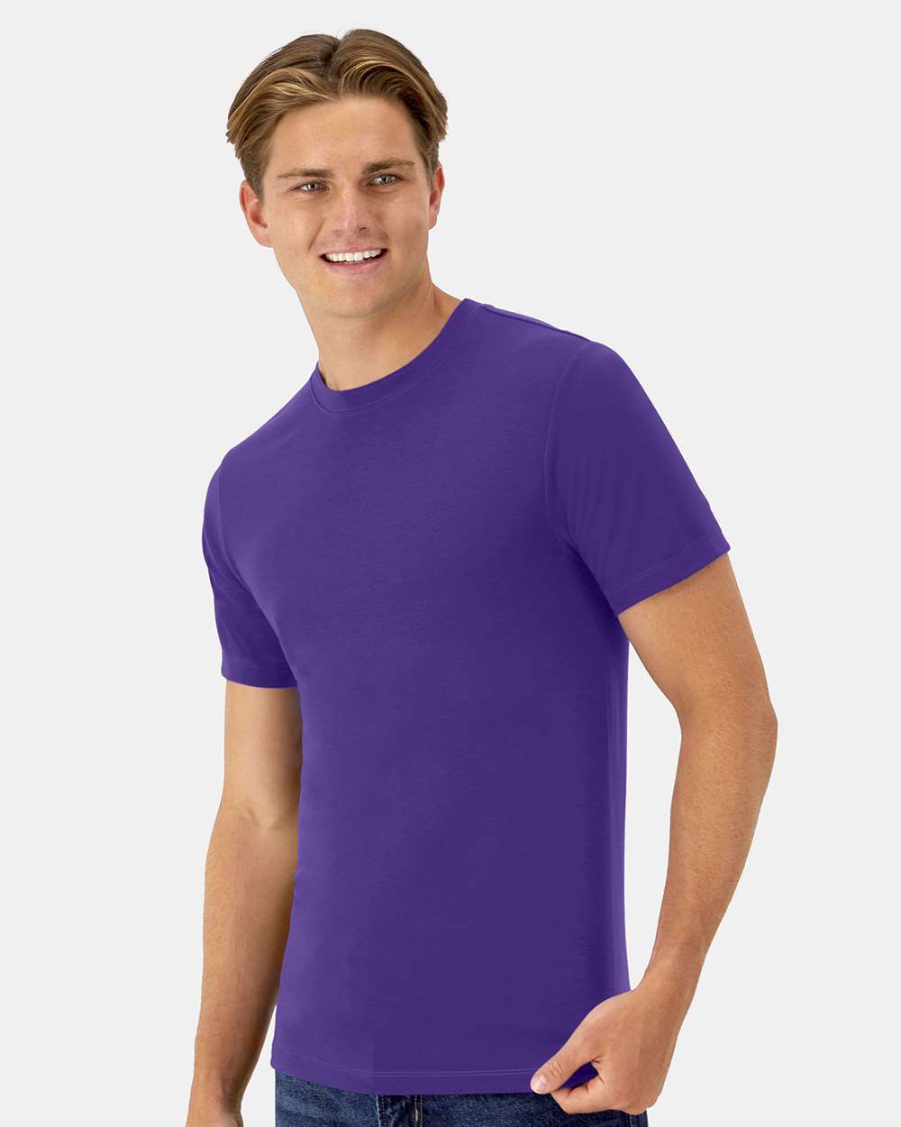Hanes-4873-Cool DRI® Cotton Touch T-Shirt - Image 6