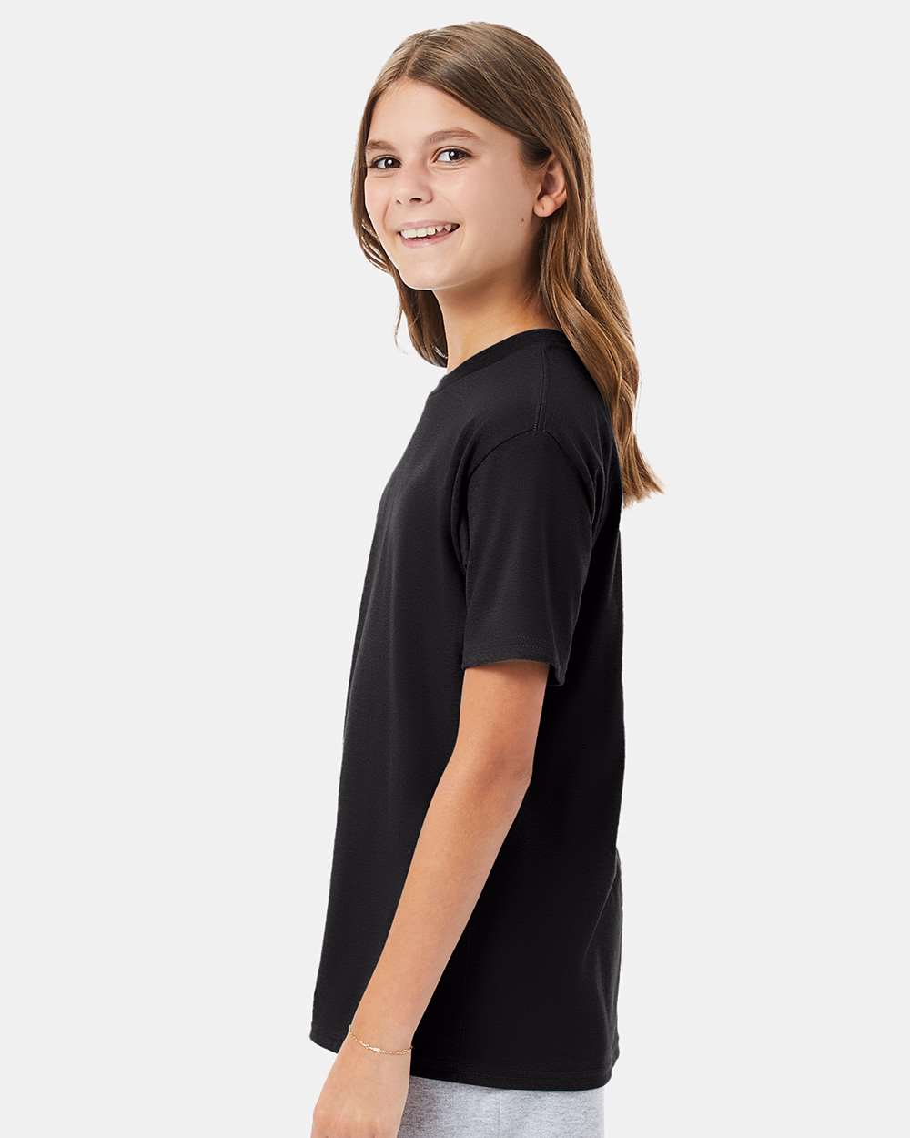 Hanes-498Y-Perfect-T Youth T-Shirt - Image 18