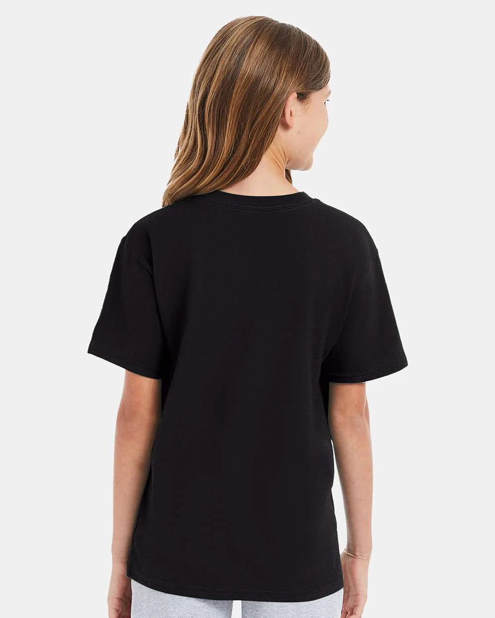 Hanes-498Y-Perfect-T Youth T-Shirt - Image 19